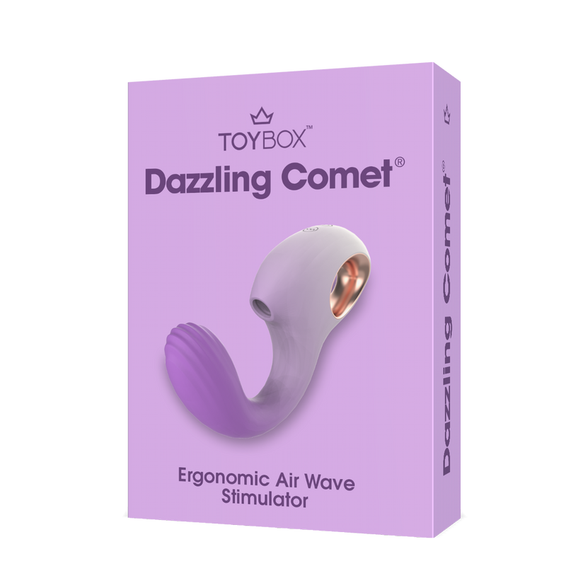 ויברטור משולב לגירוי חיצוני ופנימי dazzling comet