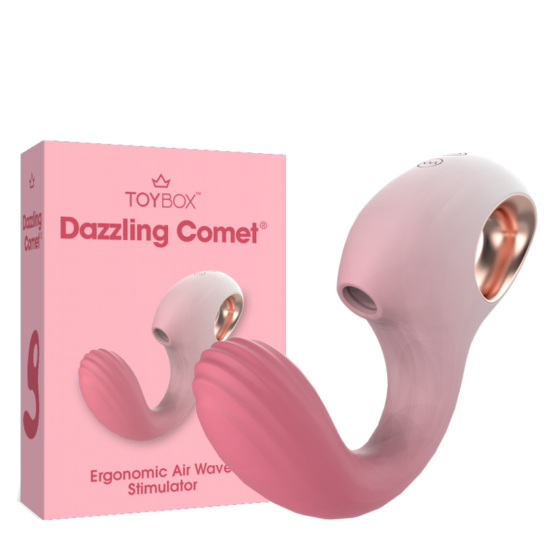 ויברטור משולב לגירוי חיצוני ופנימי dazzling comet
