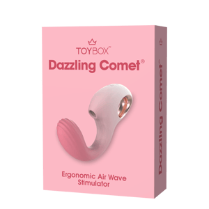 ויברטור משולב לגירוי חיצוני ופנימי dazzling comet