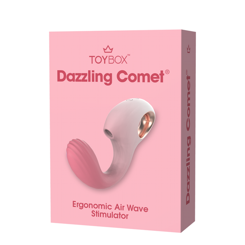 ויברטור משולב לגירוי חיצוני ופנימי dazzling comet