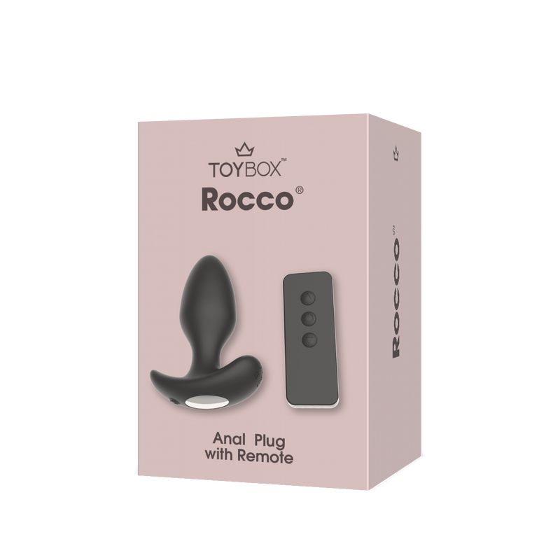 פלאג אנאלי עם שלט Rocco