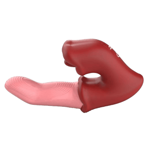 ויברטור אנבון מלקק ומתפתל Lips Finger