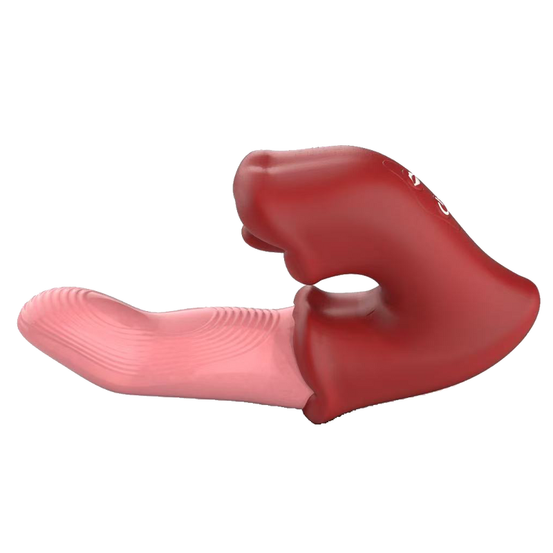 ויברטור אנבון מלקק ומתפתל Lips Finger
