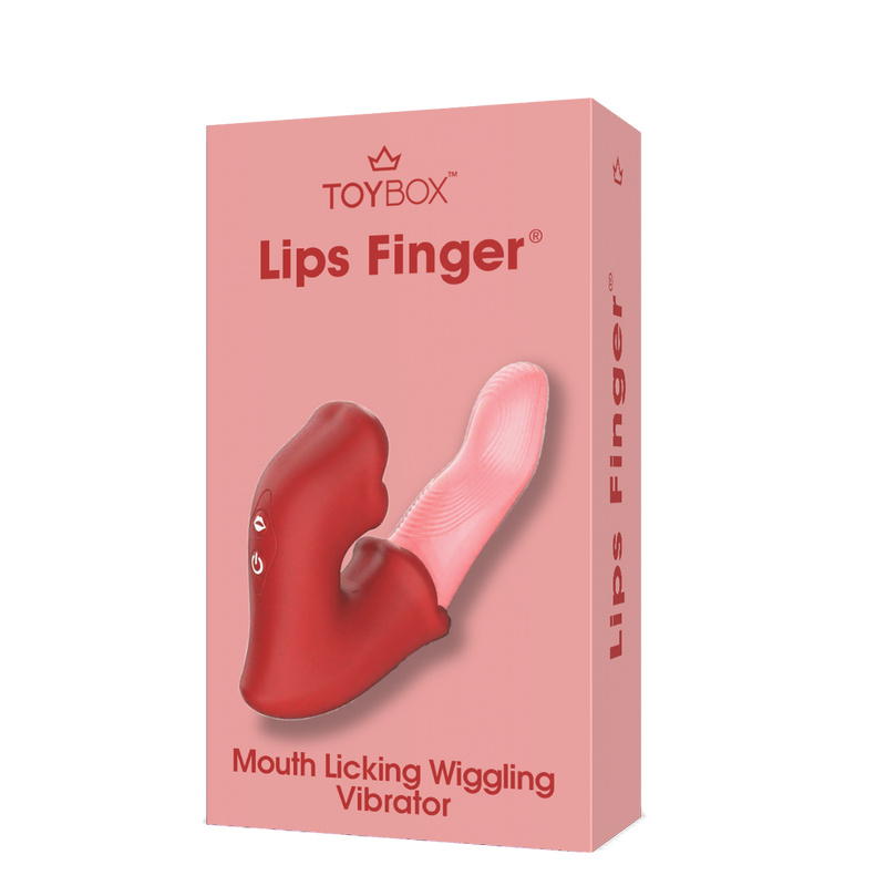 ויברטור אנבון מלקק ומתפתל Lips Finger