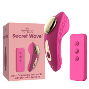 ויברטור מתלבש עם שלט Secret Wave