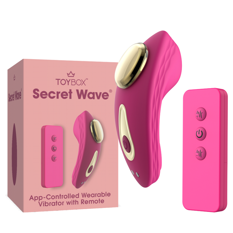 ויברטור מתלבש עם שלט Secret Wave