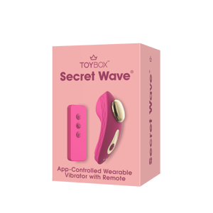 ויברטור מתלבש עם שלט Secret Wave