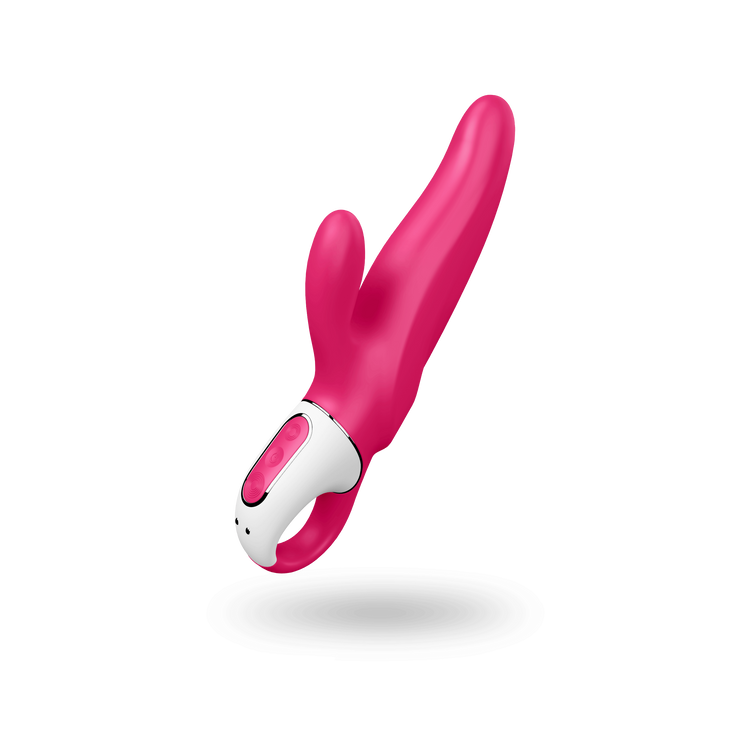 Mr Rabbit ויברטור לגירוי כפול עם ראש דק