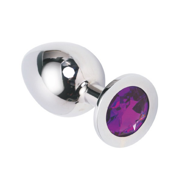 פלאג מתכת גדול עם אבנים בצבעים שונים עובי 4 ס"מ