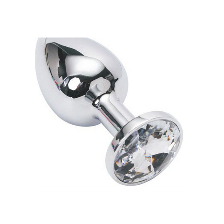 פלאג מתכת גדול עם אבנים בצבעים שונים עובי 4 ס"מ