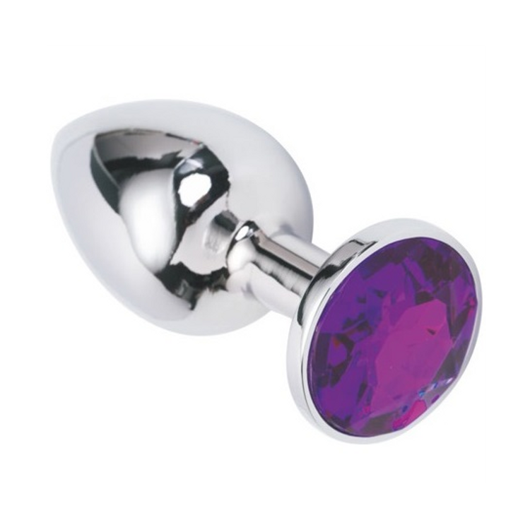 פלאג מתכת עם אבנים בצבעים שונים קטן עובי 3 ס"מ