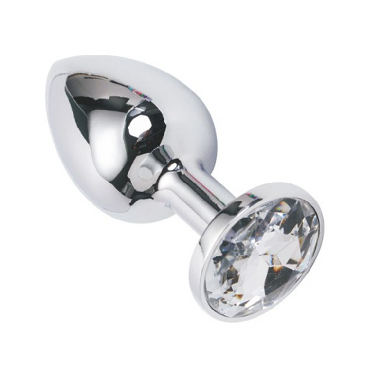 פלאג מתכת עם אבנים בצבעים שונים קטן עובי 3 ס"מ