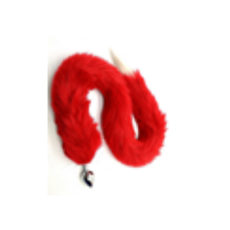 באט פלאג עם זנב ארוך אדום 2.5 ס"מ