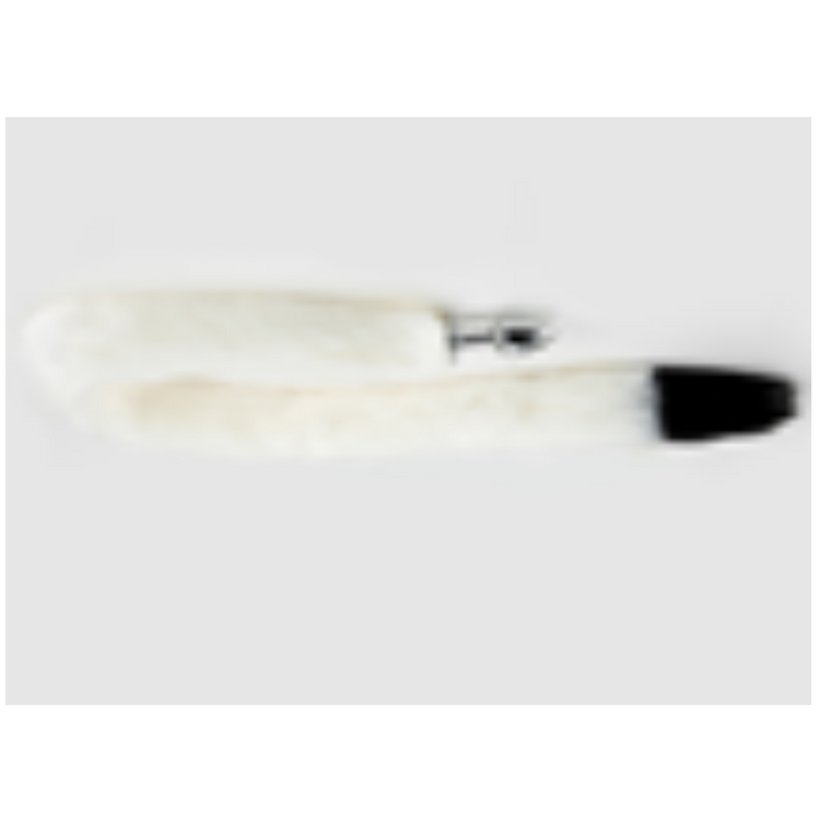 באט פלאג עם זנב ארוך לבן 2.5 ס"מ