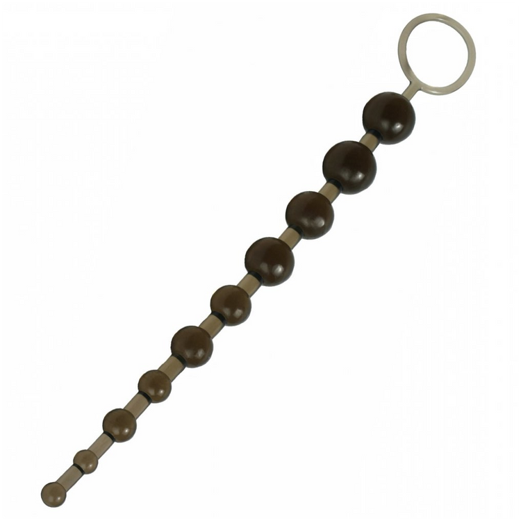 חרוזים אנאליים שחורים 2.5 ס"מ