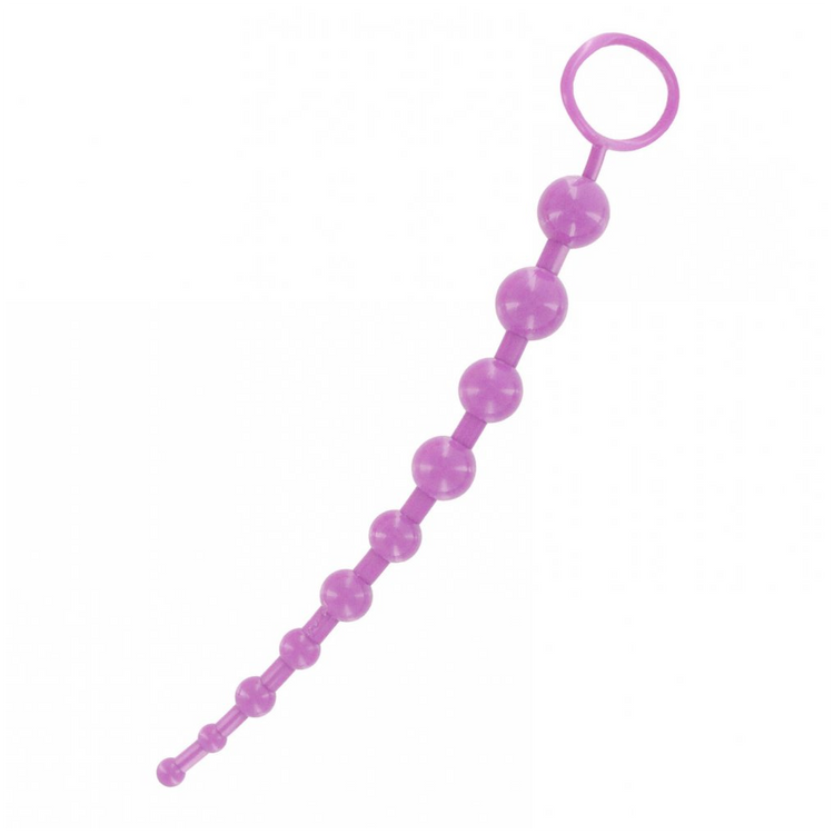 חרוזים אנאליים סגולים 2.5 ס"מ