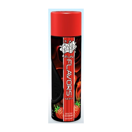 Flavored חומר סיכה מתחמם מתאים למסאז' בטעם תות 89 מל'