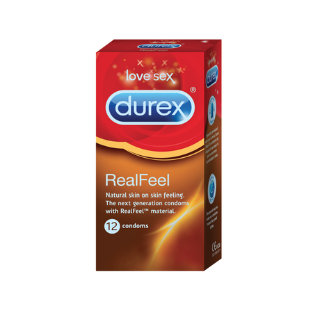 ללא לטקס 56 מ"מ Durex Real Feel