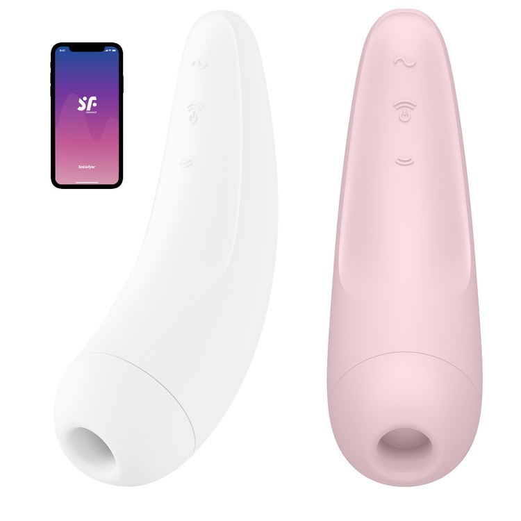 Satisfyer Curvy +2 שואב רוטט לדגדגן עם אפליקציה
