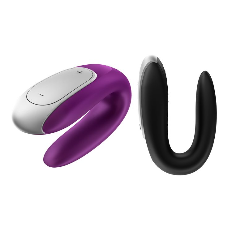 Double Fun  ויברטור זוגי ליחסי מין נשלט באמצעות שלט ואפליקציה​