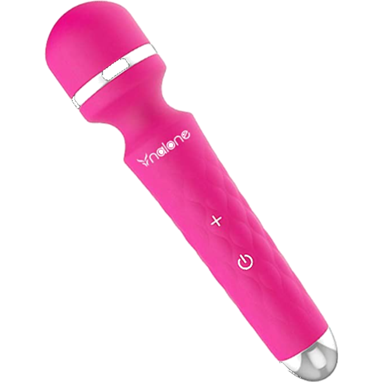 Rock vibrator by Nalone  ויברטור מג'יק וונד סיליקון