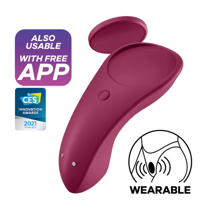 Sexy Secret by Satisfyer ויברטור נצמד לתחתון