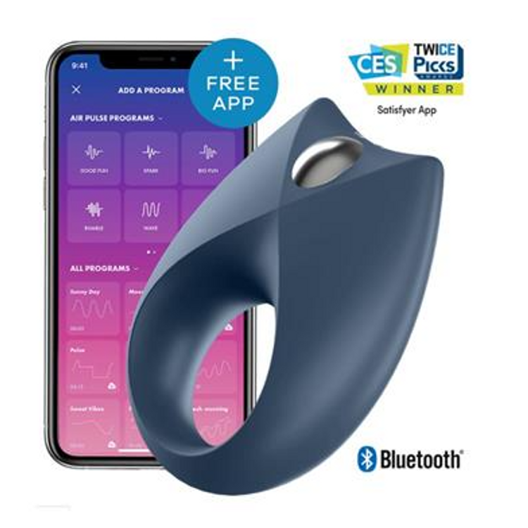 Royal One Satisfyer קוקרינג רוטט עם אפליקציה