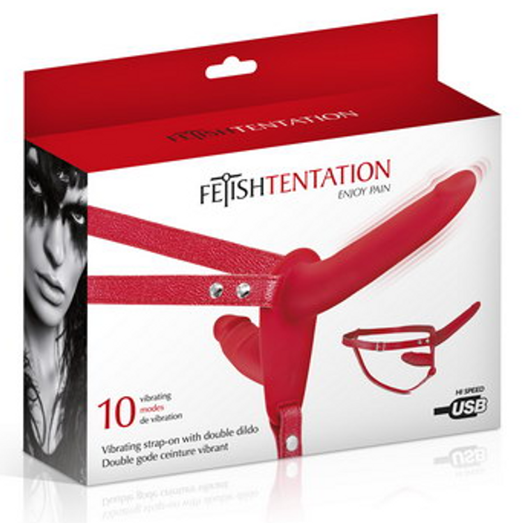 סטרפאון דו צדדי אדום רוטט