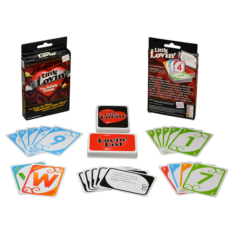 A Little Lovin The Adult Game משחק קלפים לזוגות באנגלית