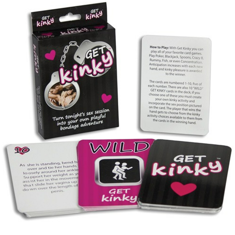 Get Kinky משחק קלפי סקסים קינקי באנגלית