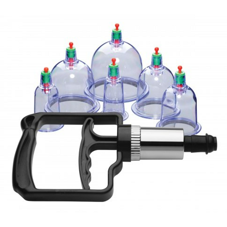 2.0 Sukshen ערכה של 6 כיסויי משאבות למשחקי סקס Master Series