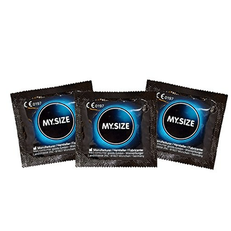 חבילה של 6 קונדומים להתנסות - רחבים My Size