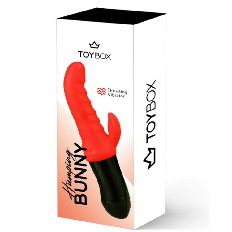 Humping Bunny By ToyBox - ויברטור ארנבון שובב אדום
