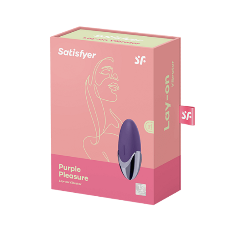 ויברטור קטן ועוצמתי לדגדגן Satisfyer Purple Pleasure