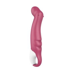 Petting Hippo ויברטור סיליקון ורוד לגירוי פנימי עוצמתי Satisfyer
