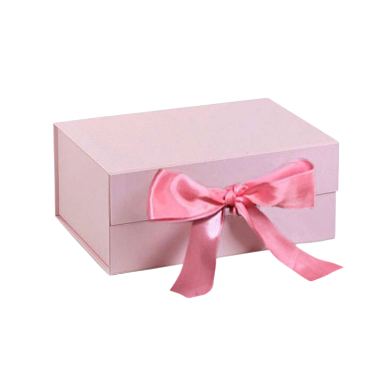 אריזת מתנה מהודרת ורודה