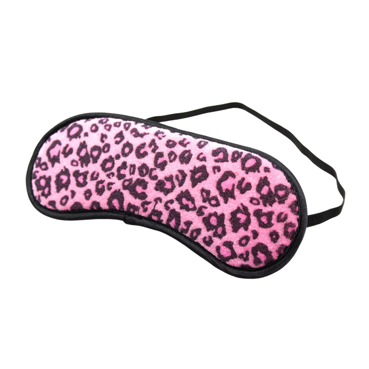 כיסוי עיניים מנומר ורוד