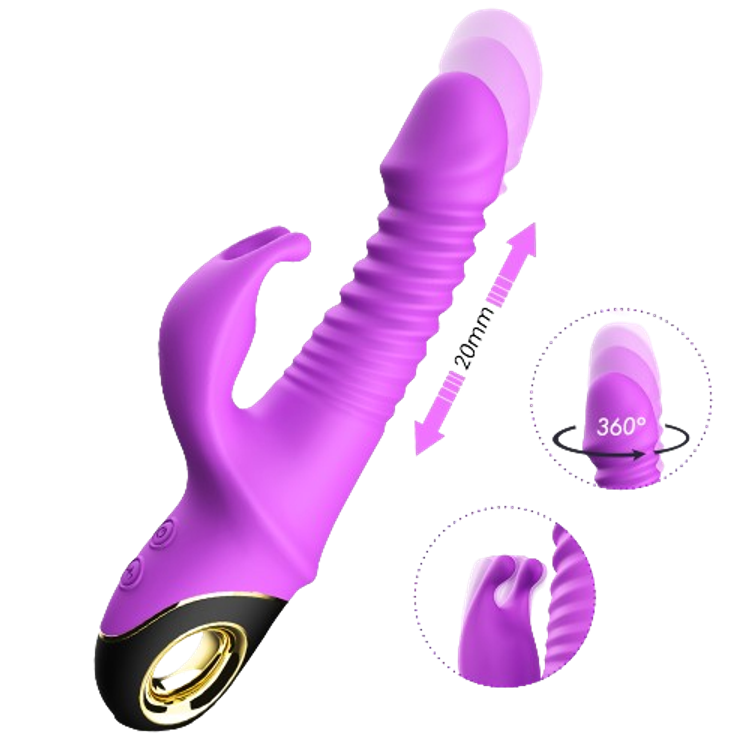 העוזרת האישית -ויברטור מדמה חדירה סיבובית