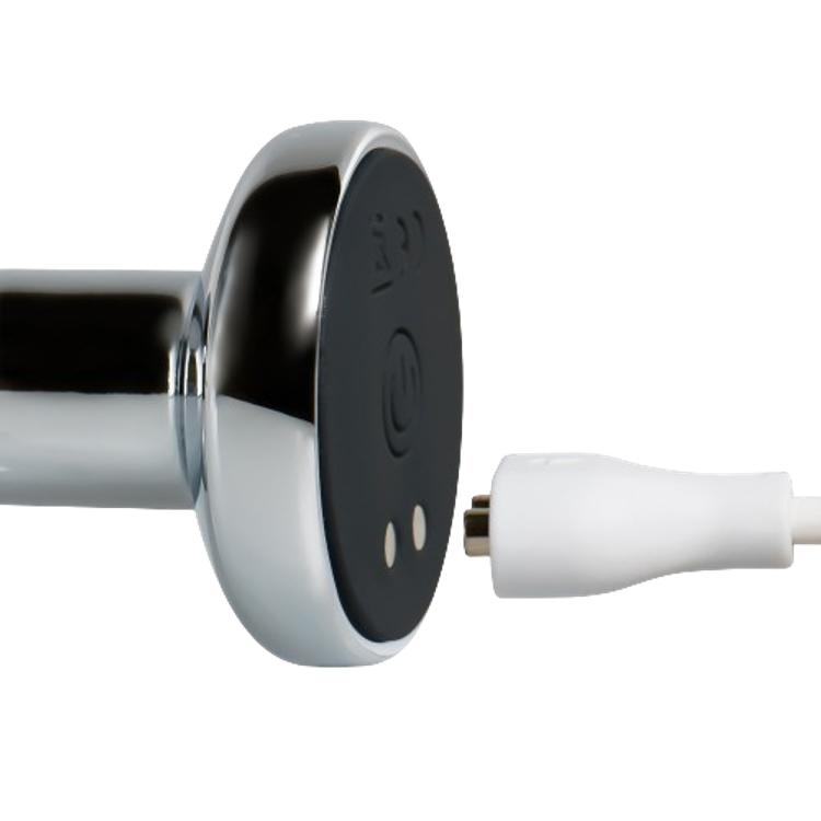 כדור הדיסקו-פלאג מתכת קטן רוטט עם שלט