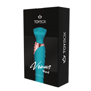 ויברטור דו שימושי רוטט וטופח 'שרביט ונוס' ירוק