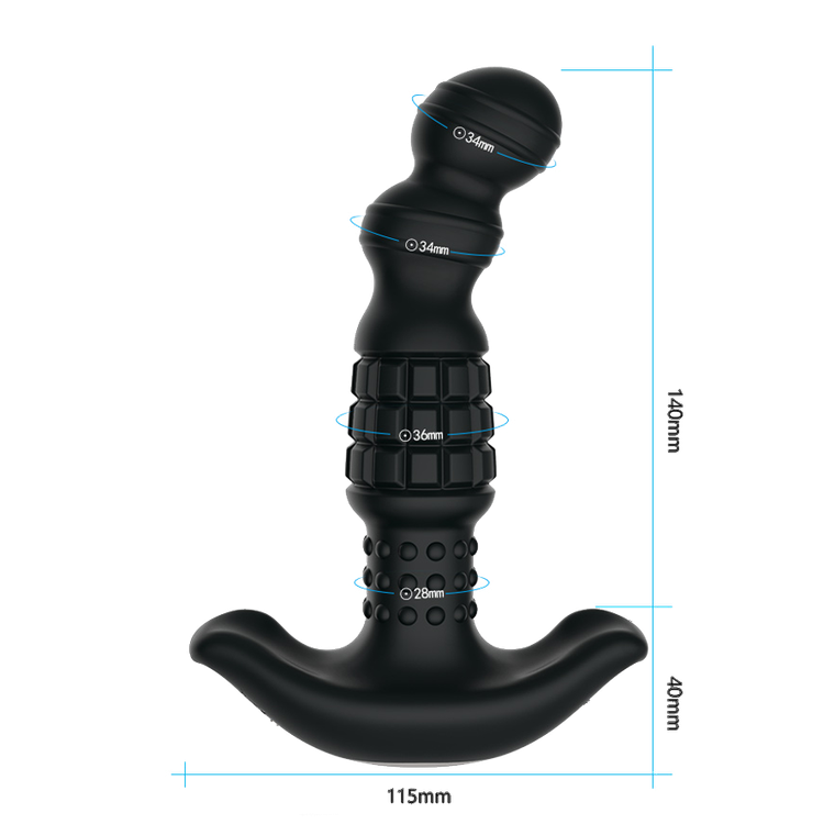 מעסה ערמונית רוטט ומסתובב 'פאוור פרלס'