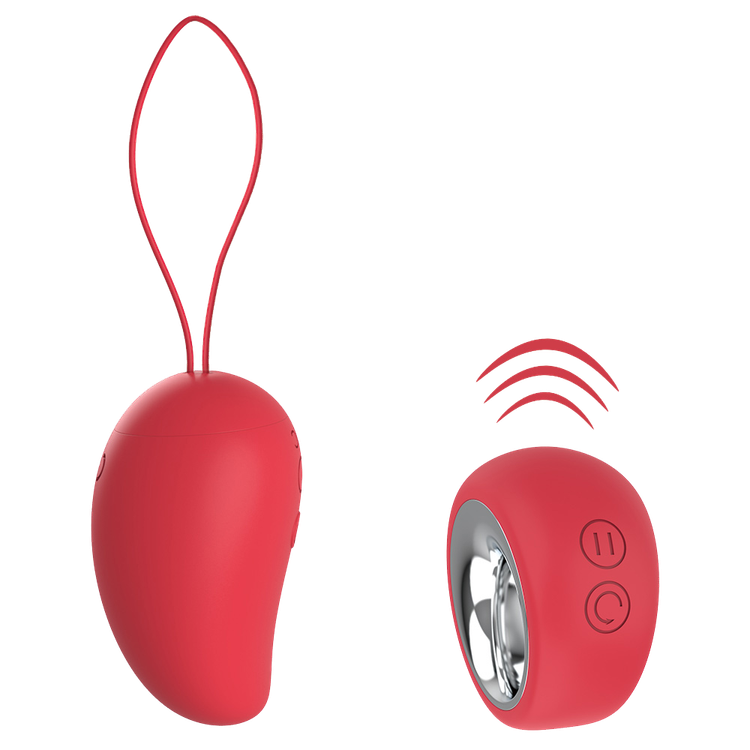 ביצת רטט עם שלט 'סוויט מנגו'