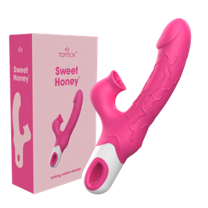 ויברטור ארנבון רוטט מלקק 'סוויט האני'