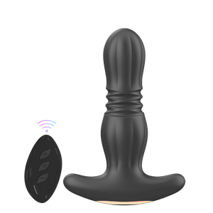 פלאג אנאלי לינארי רוטט עם שלט 'רר בוסטר 1'