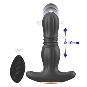 פלאג אנאלי לינארי רוטט עם שלט 'רר בוסטר 1'