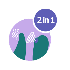 ויברטור יונק ורוטט 'לאב בירד' ירוק