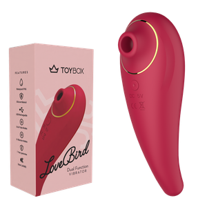 ויברטור יונק ורוטט 'לאב בירד' אדום