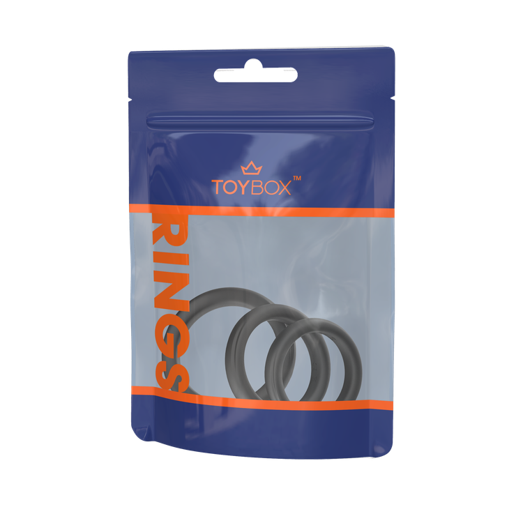 3 טבעות סיליקון 'דה פאוור אוף 3'