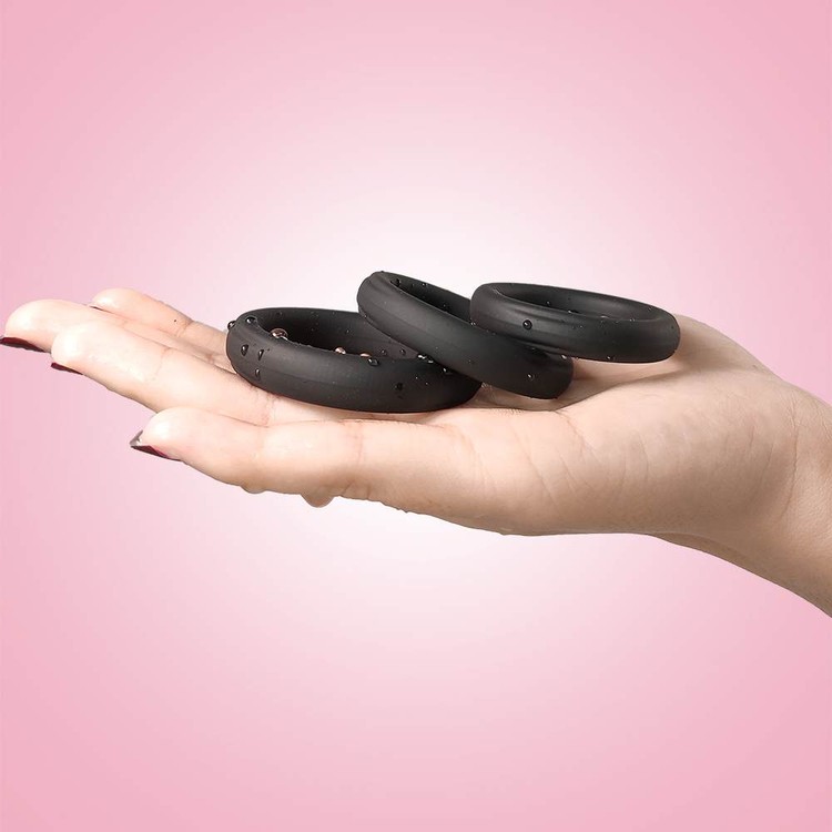 3 טבעות סיליקון 'דה פאוור אוף 3'