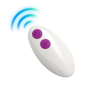 ויברטור זוגי עם שלט 'פלז'ר מייקר' סגול